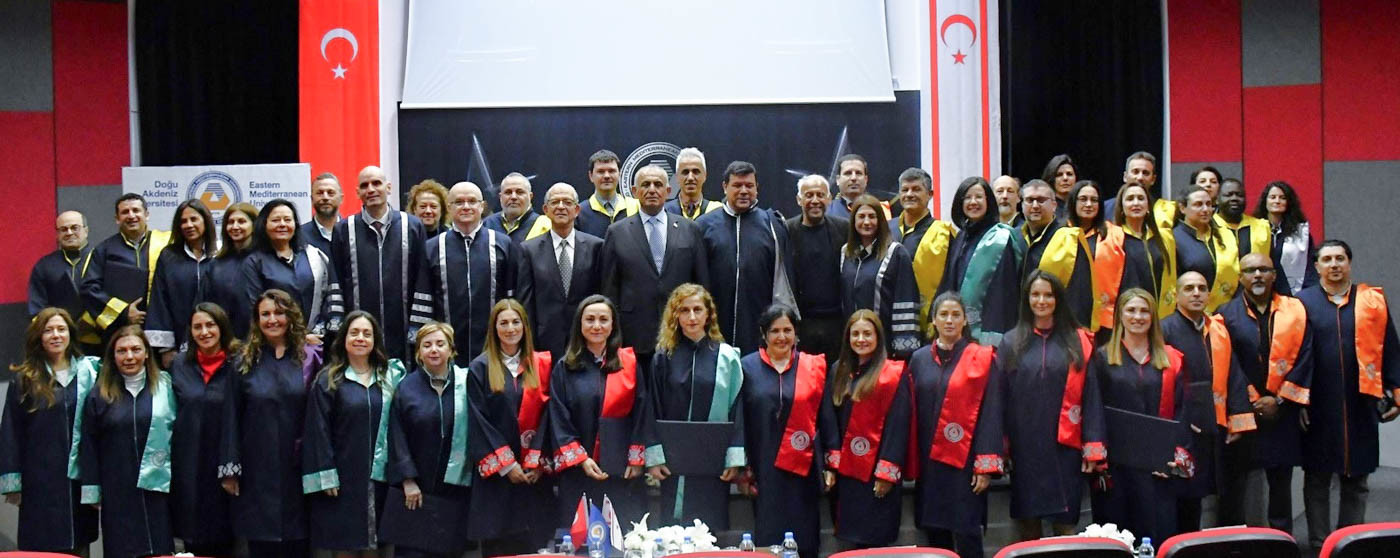 Most Succesfull Academics of 2024 Awarded at EMU with the Participation of TRNC Minister of National Education Nazım Çavuşoğlu