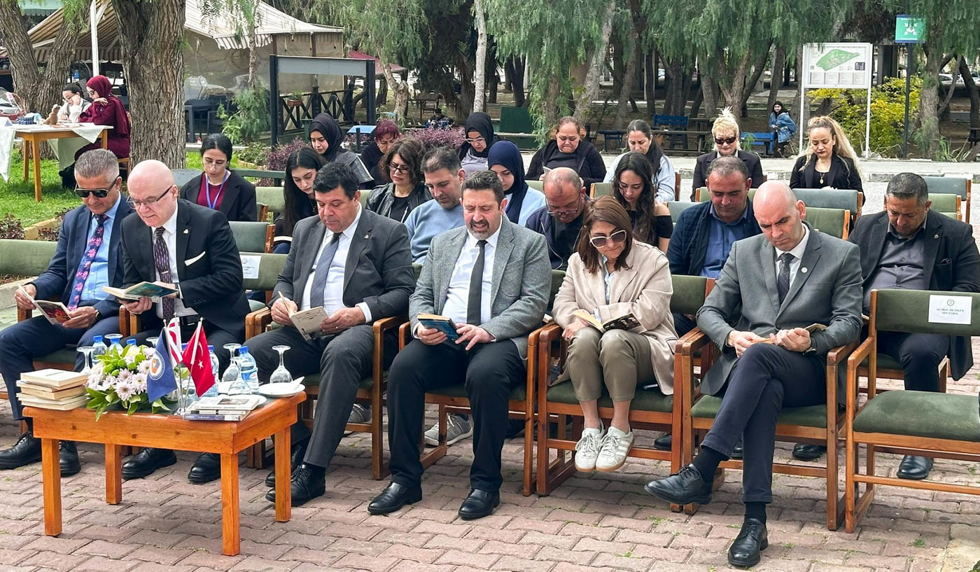 “Akman Dinçyürek Study Hall” Launched and Book Reading Event Held at EMU as Part of The 62nd Library Week