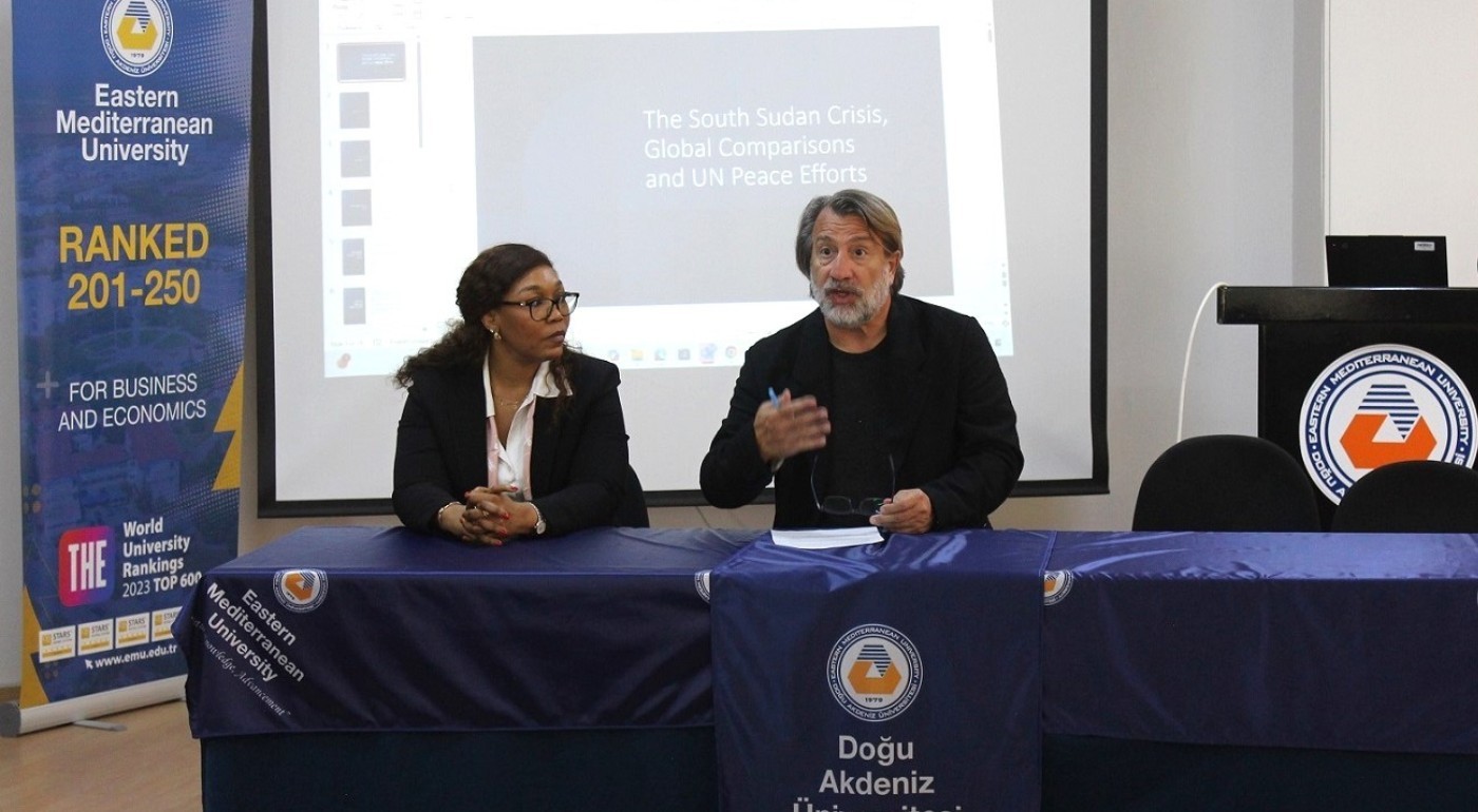 DAÜ’de “Güney Sudan Krizi, Küresel Karşılaştırmalar ve BM Barış Çabaları” Konulu Seminer Gerçekleştirildi