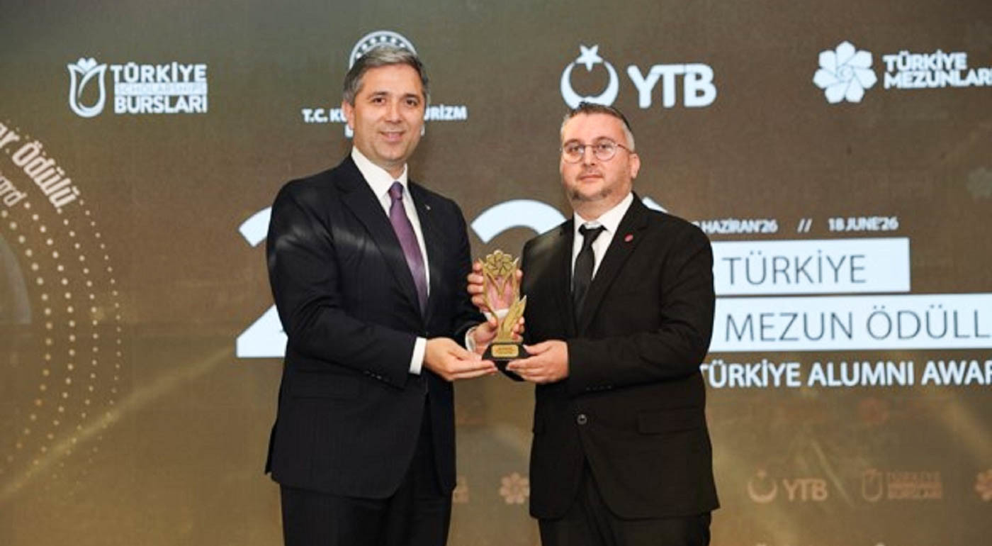 EMU Department of Physics Academic Prof. Dr. Ali Övgün Presented with “Scientific and Academic Studies” Award by YTB
