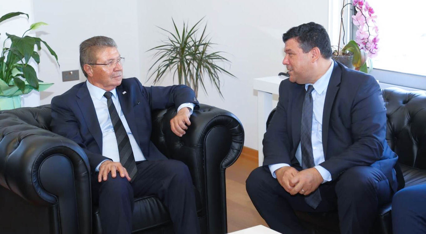 Başbakan Dt. Ünal Üstel DAÜ’yü Ziyaret Etti