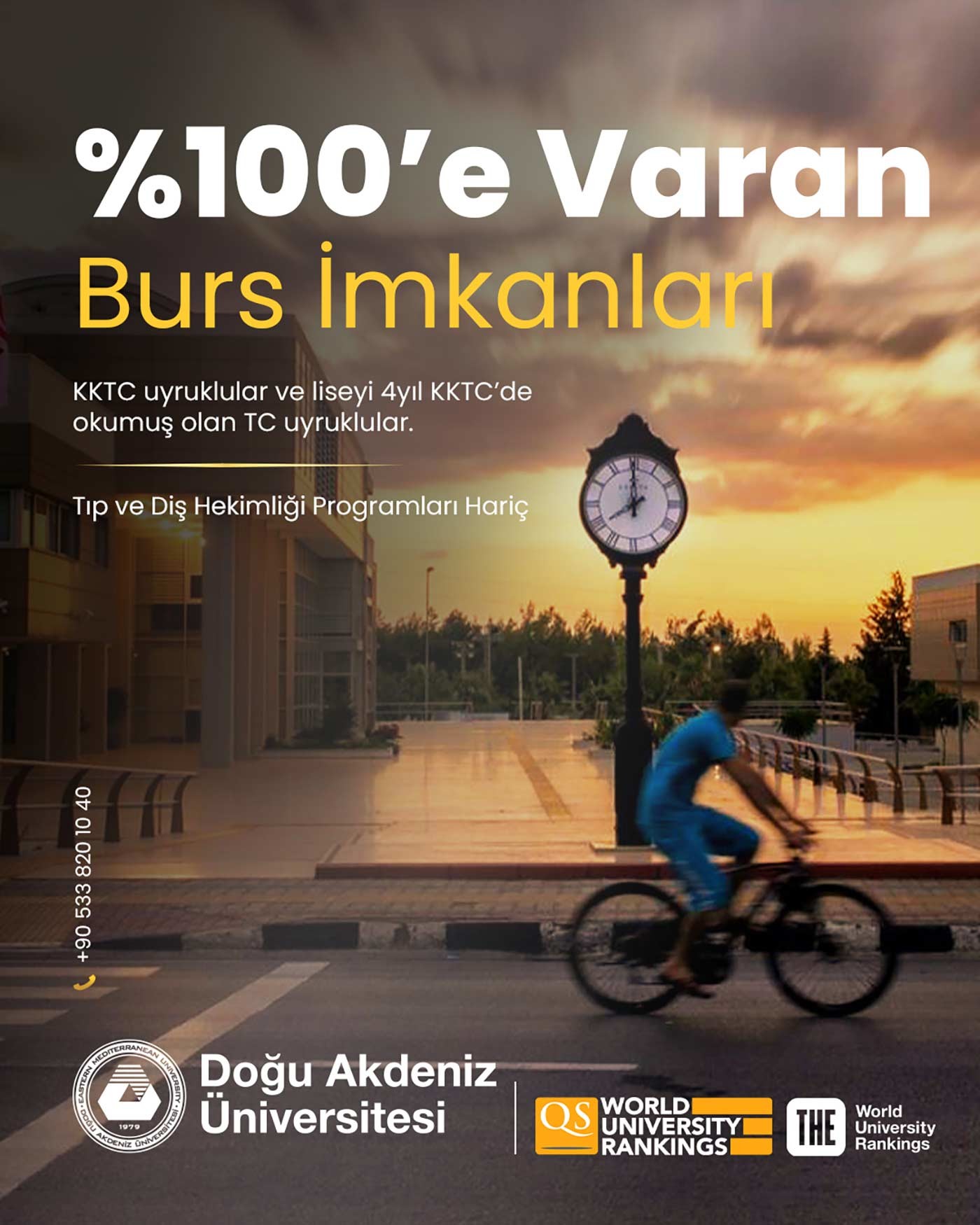 DAÜ’de KKTC Öğrencilerine Geniş Kapsamlı Burs ve İndirim Olanakları