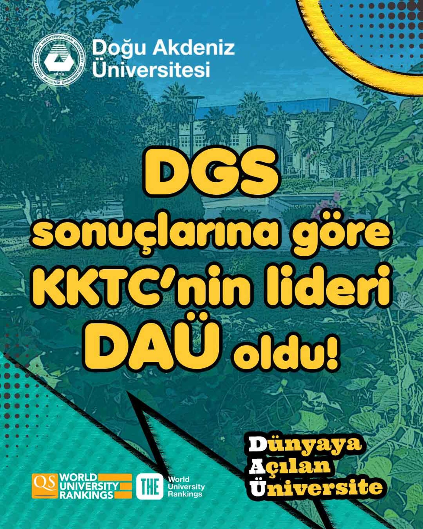 EMU Leads in the TRNC According to DGS Results